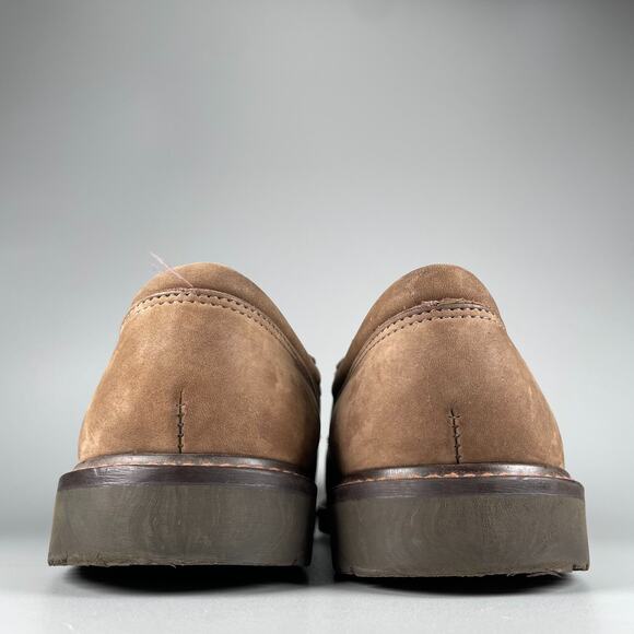 Sebago Drysides Men\'s 12 M Brown Nubuck Oxford Plain Toe Lace Up Dress Shoes EUC main image 9